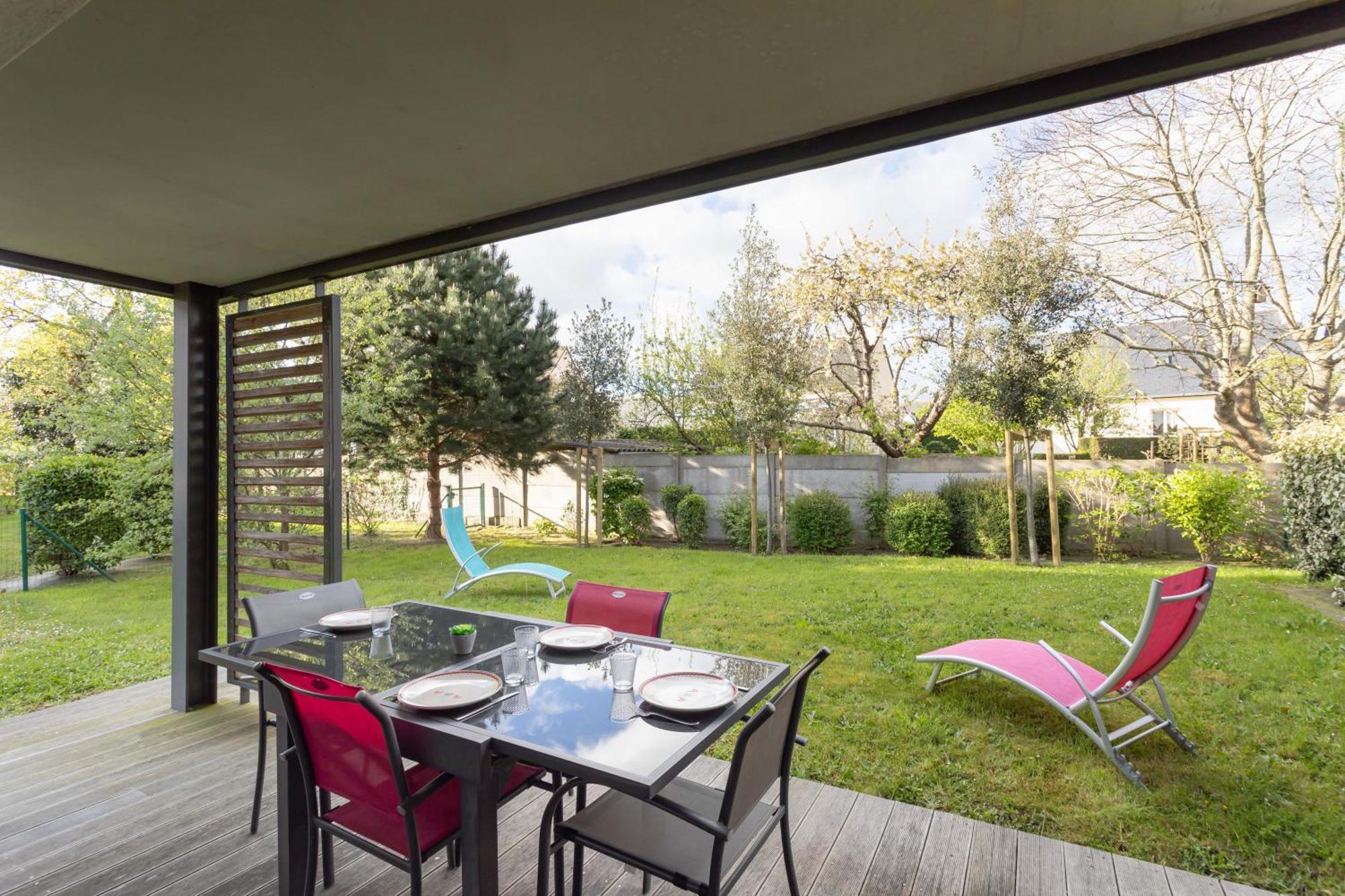 Le Garden By Cocoonr Lejlighed Dinard Eksteriør billede